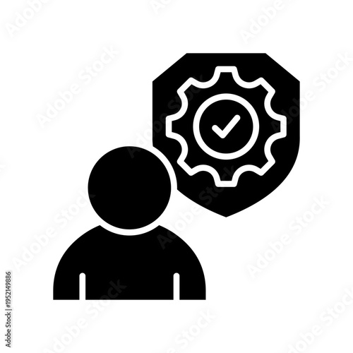 Integrity glyph icon