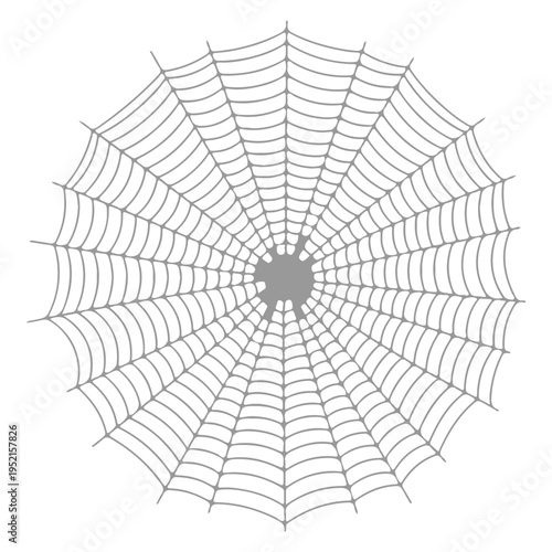 Realistic spider web vector illustration set isolated on transparent background. Creepy cobweb corner decoration for Halloween design, spooky gothic gothic aesthetic, hand-drawn net pattern graphic.