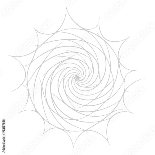 Realistic spider web vector illustration set isolated on transparent background. Creepy cobweb corner decoration for Halloween design, spooky gothic gothic aesthetic, hand-drawn net pattern graphic.