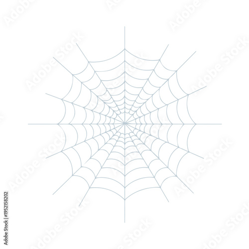 Realistic spider web vector illustration set isolated on transparent background. Creepy cobweb corner decoration for Halloween design, spooky gothic gothic aesthetic, hand-drawn net pattern graphic.
