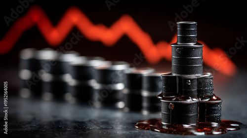 Oil Barrel Decline: A drama...