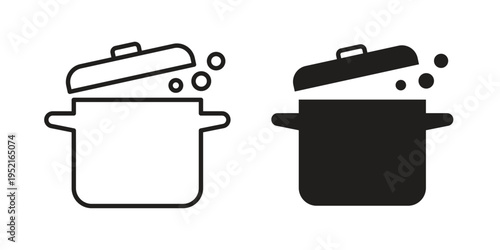 Cooking icon set, logo vector eps10
