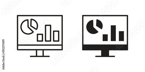 Dashboard icon collection vector illustrations, Vector pictogram