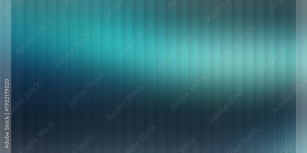 Fototapeta premium Midnight teal abstract vertical stripes background with deep glow