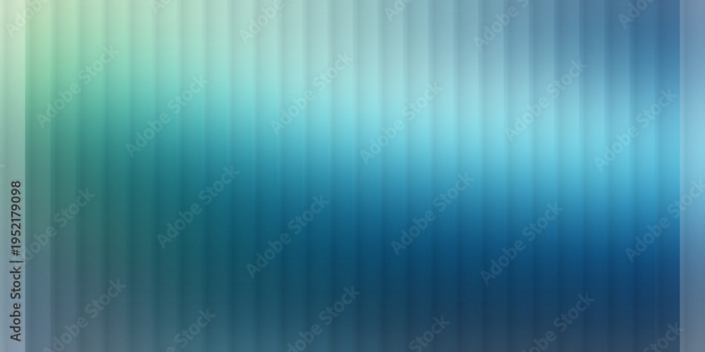 Fototapeta premium Cyber blue wave background with abstract vertical stripes and glow