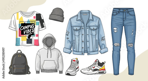 Casual Campus Outfit