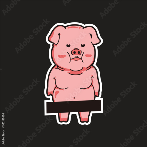 Pig Illustration