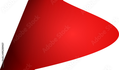 Red location pin pointer icon for maps navigation and GPS marker design in modern flat style