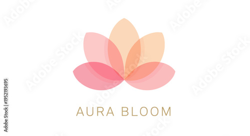 Lotus Flower Logo Design Element.