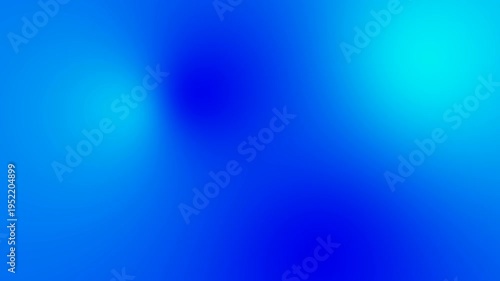 Abstract Blue Gradient Motion Background with Smooth Light Waves Loop