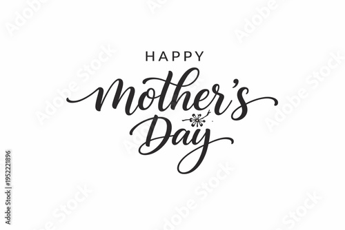 Happy mother's day greeting card