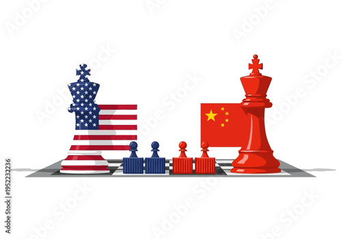 Geopolitical Chess Match USA vs