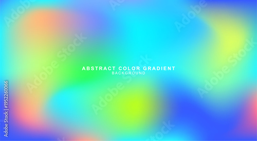抽象的なカラーグラデーションのベクター背景