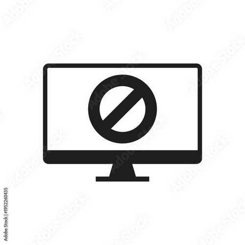 Access denied forbidden on monitor screen