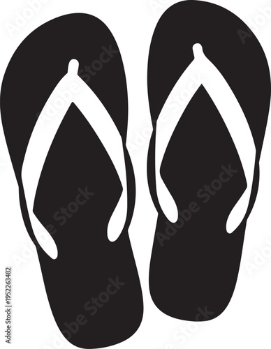 Geta icon.Flat silhouette version.