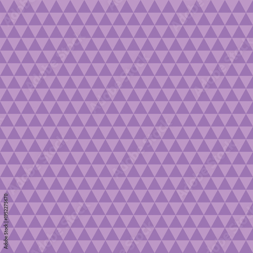 Seamless medium lavender and soft purple geometric triangle pattern. Modern repeating background for wallpaper, packaging, textile, branding, and web design.
