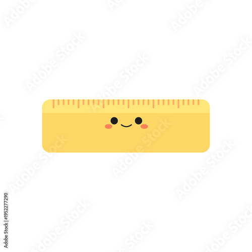 Cute Ruler Character Illustration