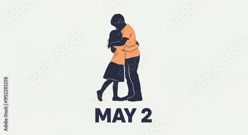 Loving couple embracing on special day in may romantic gesture affectionate moment tender scene