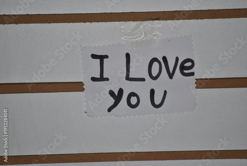 Leaf piece attached to wooden board