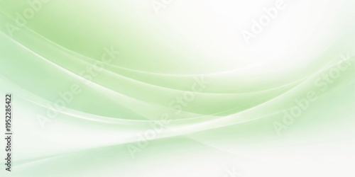 An abstract green and blue background vector featuring a smooth wavy line design with futuristic light patterns and a motion texture for a modern wallpaper illustration