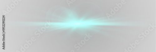 «Cybernetic Genesis: Abstract Futuristic Blue Lens Flare for High-Tech VisualsPNG