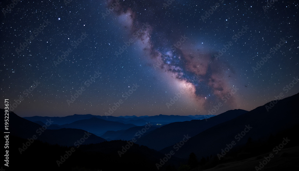 Fototapeta premium starry night sky with stars