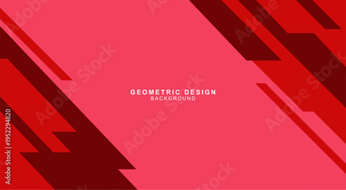 赤色の斜線で構成された幾何学的な背景素材