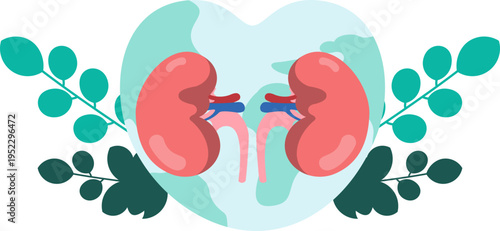 World Kidney Day Illustration