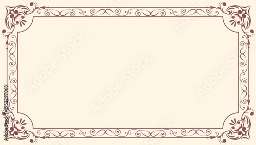 アンティーク　ビンテージ　フレーム飾り枠