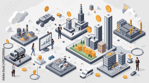 A minimalist illustration depicting a businessman walking with a briefcase.  Suitable for business concepts, articles on work-life balance, or marketi