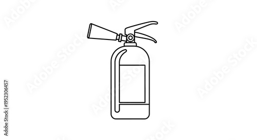 Fire Extinguisher Safety Equipment Device.