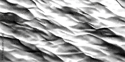 Crumpled paper texture blended with soft rippled silk fabric creates an elegant luxury textile backdrop featuring a smooth shiny satin material design