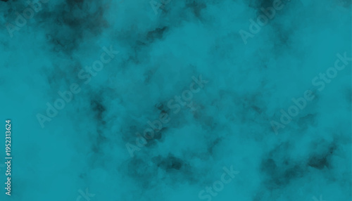 Teal Abstract Smoke Texture Background