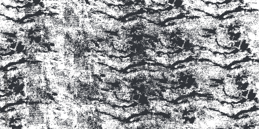 Obraz premium Abstract Black and White Distressed Texture Background with Rough Gritty Overlay
