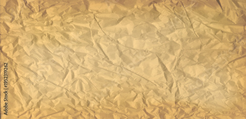 Paper tear parchment with background poster old and texture crumpled torn. Craft wrapping rough with rip scroll vintage and brown wood folded. Vector beige paper with template book background.