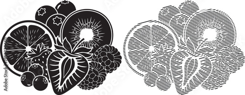 Intricate geometric patterns resembling abstract brain structures and interconnected shapes