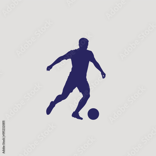 football player silhouette