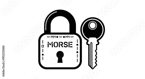 Morse Code Lock and Key.