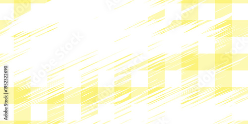 yellow gingham or vichy pattern. Autumn or Thanksgiving day textile print for tabletop, picnic blanket, basket napkin, shirt or handkerchief. Cotton, linen or flannel design.