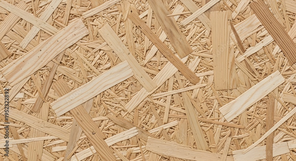 Obraz premium Oriented strand board osb wood panel background texture