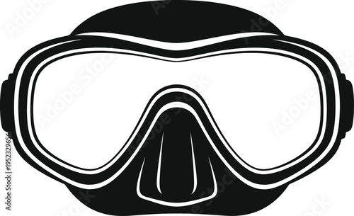 Diving snorkeling mask for underwater exploration and swimming