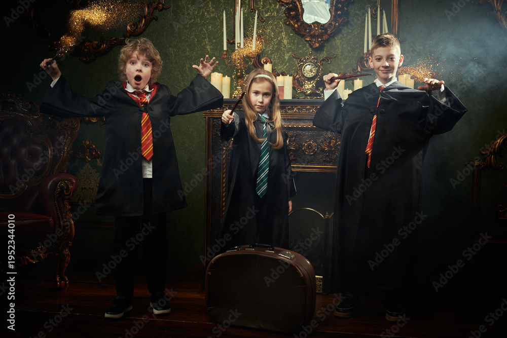 Naklejka premium Journey Wizard Quest