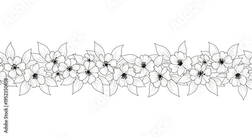Intricate floral lace trim design 1.