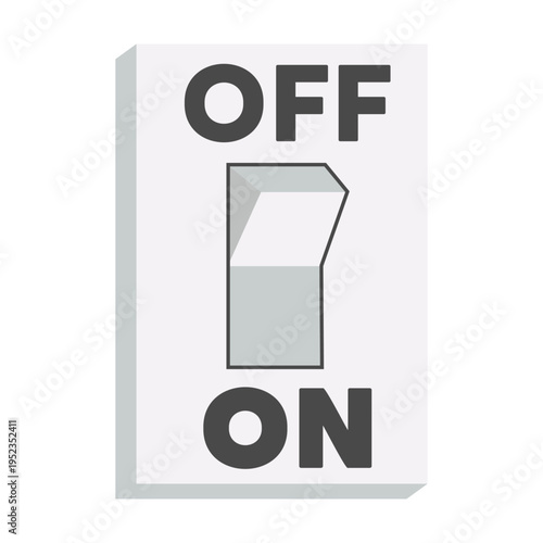 Toggle Switch Showing Off Position