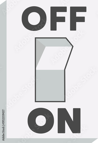 Free Download Toggle Switch Showing Off Position - GFXLoad