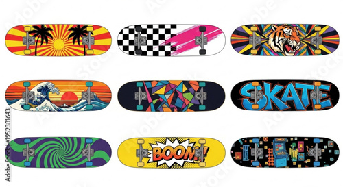 Collection of ornate magical fantasy staffs with various glowing crystals, symbolizing power and ancient mysticism in a detailed illustration