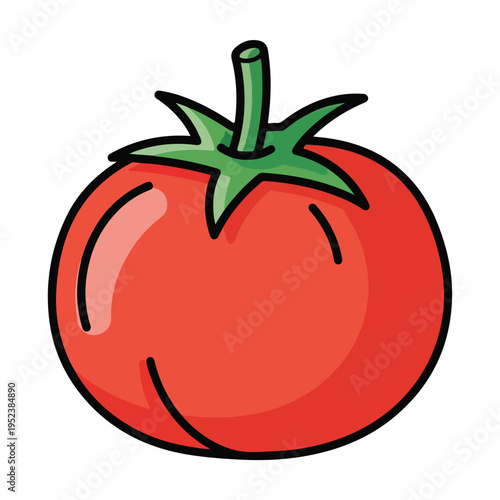 Fresh Red Tomato Vegetable Fruit.