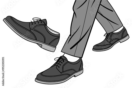 black male shoes