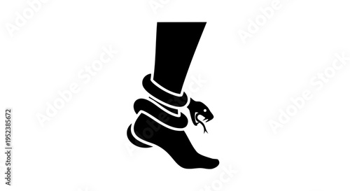 A pair of 3d vector illustrations featuring female legs in high black leather fashion boots and winter shoes isolated on a glass background