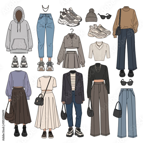 Fashion Outfit Collection: Casual & Chic Styles for Women